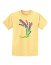 Tropical Feathers Childrens T-Shirt-Childrens T-Shirt-TooLoud-Daffodil-Yellow-X-Small-Davson Sales