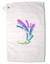 Tropical Feathers Premium Cotton Golf Towel - 16&#x22; x 25-Golf Towel-TooLoud-16x25"-Davson Sales