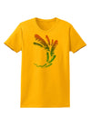 Tropical Feathers Womens T-Shirt-Womens T-Shirt-TooLoud-Gold-X-Small-Davson Sales