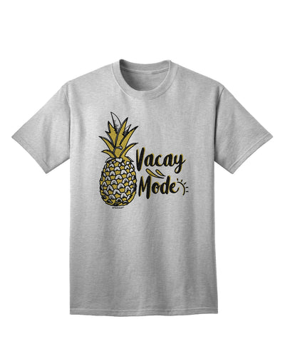 Tropical Getaway Pineapple Print T-Shirt for Adults-Mens T-shirts-TooLoud-AshGray-Small-Davson Sales