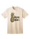 Tropical Getaway Pineapple Print T-Shirt for Adults-Mens T-shirts-TooLoud-Natural-Small-Davson Sales