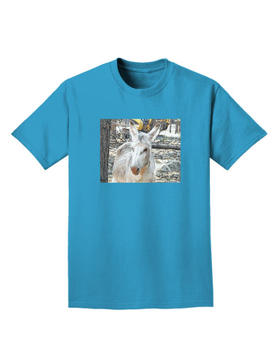 Troubled Burro Adult Dark T-Shirt-Mens T-Shirt-TooLoud-Turquoise-Small-Davson Sales