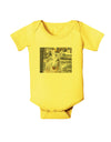 Troubled Burro Baby Romper Bodysuit-Baby Romper-TooLoud-Yellow-06-Months-Davson Sales