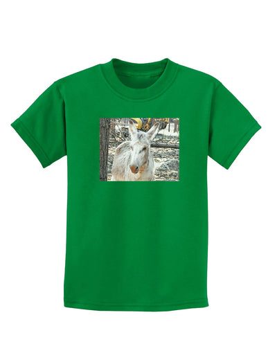 Troubled Burro Childrens Dark T-Shirt-Childrens T-Shirt-TooLoud-Kelly-Green-X-Small-Davson Sales