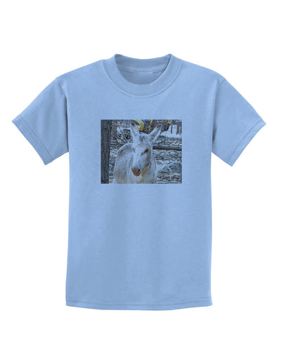 Troubled Burro Childrens T-Shirt-Childrens T-Shirt-TooLoud-Light-Blue-X-Small-Davson Sales