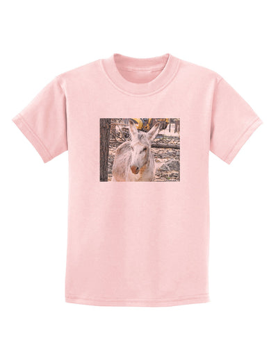 Troubled Burro Childrens T-Shirt-Childrens T-Shirt-TooLoud-PalePink-X-Small-Davson Sales