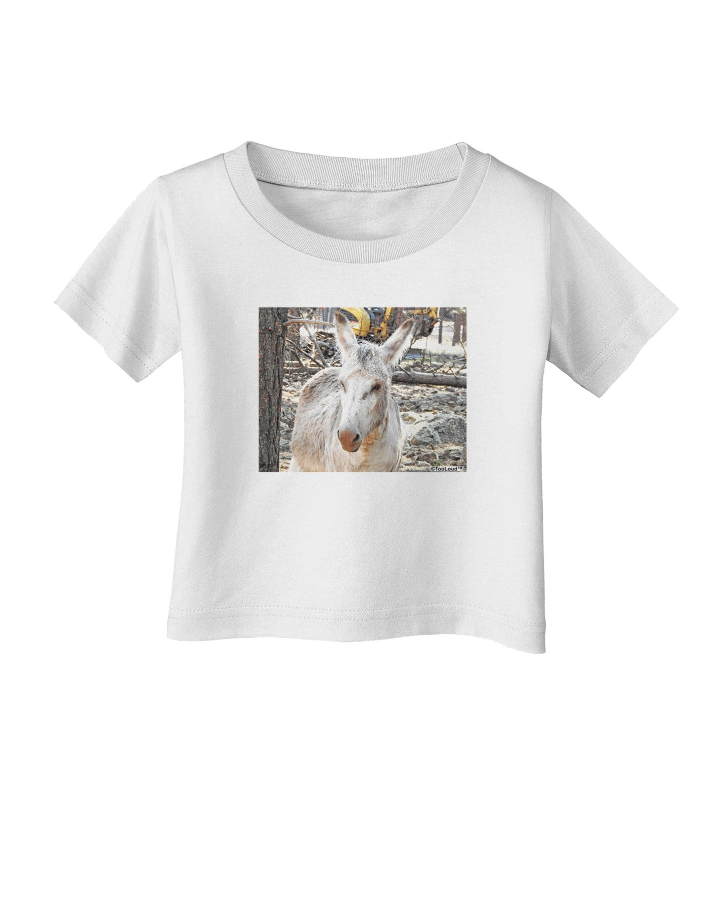 Troubled Burro Infant T-Shirt-Infant T-Shirt-TooLoud-White-06-Months-Davson Sales