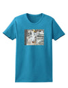 Troubled Burro Womens Dark T-Shirt-Womens T-Shirt-TooLoud-Turquoise-X-Small-Davson Sales