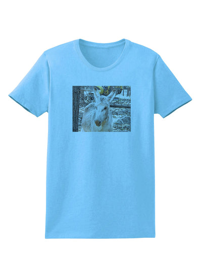 Troubled Burro Womens T-Shirt-Womens T-Shirt-TooLoud-Aquatic-Blue-X-Small-Davson Sales