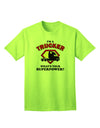 Trucker - Superpower Adult T-Shirt-unisex t-shirt-TooLoud-Neon-Green-Small-Davson Sales