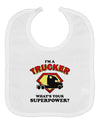 Trucker - Superpower Baby Bib