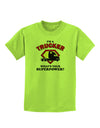 Trucker - Superpower Childrens T-Shirt-Childrens T-Shirt-TooLoud-Lime-Green-X-Small-Davson Sales