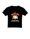 Trucker - Superpower Toddler T-Shirt Dark-Toddler T-Shirt-TooLoud-Black-2T-Davson Sales