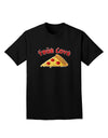 True Love - Pizza Adult Dark T-Shirt-Mens T-Shirt-TooLoud-Black-Small-Davson Sales