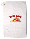 True Love - Pizza Premium Cotton Golf Towel - 16 x 25 inch-Golf Towel-TooLoud-16x25"-Davson Sales