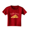 True Love - Pizza Toddler T-Shirt Dark-Toddler T-Shirt-TooLoud-Red-2T-Davson Sales