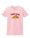 True Love - Pizza Womens T-Shirt-Womens T-Shirt-TooLoud-PalePink-X-Small-Davson Sales