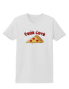 True Love - Pizza Womens T-Shirt-Womens T-Shirt-TooLoud-White-X-Small-Davson Sales