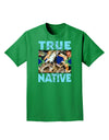 True Native American Adult Dark T-Shirt-Mens T-Shirt-TooLoud-Kelly-Green-Small-Davson Sales