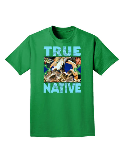 True Native American Adult Dark T-Shirt-Mens T-Shirt-TooLoud-Kelly-Green-Small-Davson Sales