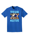 True Native American Adult Dark T-Shirt-Mens T-Shirt-TooLoud-Royal-Blue-Small-Davson Sales