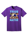 True Native American Adult Dark T-Shirt-Mens T-Shirt-TooLoud-Purple-Small-Davson Sales