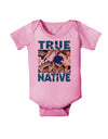 True Native American Baby Romper Bodysuit-Baby Romper-TooLoud-Pink-06-Months-Davson Sales