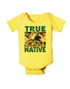 True Native American Baby Romper Bodysuit-Baby Romper-TooLoud-Yellow-06-Months-Davson Sales