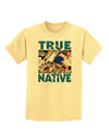 True Native American Childrens T-Shirt-Childrens T-Shirt-TooLoud-Daffodil-Yellow-X-Small-Davson Sales