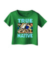 True Native American Infant T-Shirt Dark-Infant T-Shirt-TooLoud-Clover-Green-06-Months-Davson Sales