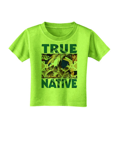 True Native American Toddler T-Shirt-Toddler T-Shirt-TooLoud-Lime-Green-2T-Davson Sales