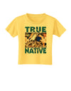 True Native American Toddler T-Shirt-Toddler T-Shirt-TooLoud-Yellow-2T-Davson Sales