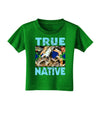 True Native American Toddler T-Shirt Dark-Toddler T-Shirt-TooLoud-Clover-Green-2T-Davson Sales