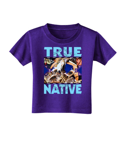 True Native American Toddler T-Shirt Dark-Toddler T-Shirt-TooLoud-Purple-2T-Davson Sales