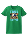 True Native American Womens Dark T-Shirt-TooLoud-Kelly-Green-X-Small-Davson Sales