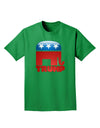 Trump Bubble Symbol Adult Dark T-Shirt-Mens T-Shirt-TooLoud-Kelly-Green-Small-Davson Sales