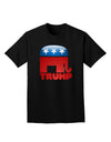 Trump Bubble Symbol Adult Dark T-Shirt-Mens T-Shirt-TooLoud-Black-Small-Davson Sales