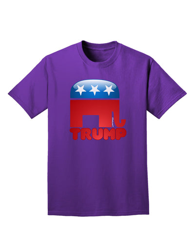 Trump Bubble Symbol Adult Dark T-Shirt-Mens T-Shirt-TooLoud-Purple-Small-Davson Sales