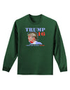 Trump - Hell Toupee Adult Long Sleeve Dark T-Shirt-TooLoud-Dark-Green-Small-Davson Sales