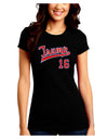 Trump Jersey 16 Juniors Petite Crew Dark T-Shirt-T-Shirts Juniors Tops-TooLoud-Black-Juniors Fitted Small-Davson Sales