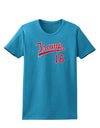 Trump Jersey 16 Womens Dark T-Shirt-TooLoud-Turquoise-X-Small-Davson Sales