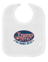 Trump No More Bull Baby Bib