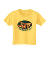 Trump No More Bull Toddler T-Shirt-Toddler T-Shirt-TooLoud-Yellow-2T-Davson Sales