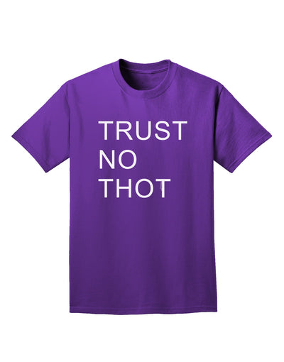 Trust No Thot Adult Dark T-Shirt-Mens T-Shirt-TooLoud-Purple-Small-Davson Sales