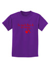 Tu Eres La Llave De Mi Corazon Childrens Dark T-Shirt by TooLoud-Childrens T-Shirt-TooLoud-Purple-X-Small-Davson Sales