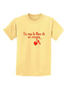 Tu Eres La Llave De Mi Corazon Childrens T-Shirt by TooLoud-Childrens T-Shirt-TooLoud-Daffodil-Yellow-X-Small-Davson Sales