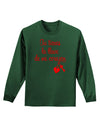 Tu Tienes La Llave De Mi Corazon Adult Long Sleeve Dark T-Shirt by TooLoud-TooLoud-Dark-Green-Small-Davson Sales