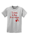 Tu Tienes La Llave De Mi Corazon Childrens T-Shirt by TooLoud-Childrens T-Shirt-TooLoud-AshGray-X-Small-Davson Sales