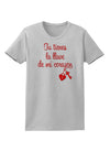 Tu Tienes La Llave De Mi Corazon Womens T-Shirt by TooLoud-Womens T-Shirt-TooLoud-AshGray-X-Small-Davson Sales