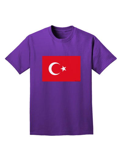 Turkey Flag Adult Dark T-Shirt by TooLoud-Mens T-Shirt-TooLoud-Purple-Small-Davson Sales